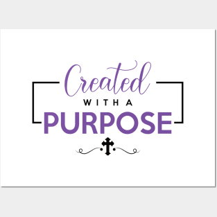 Created With a Purpose Posters and Art